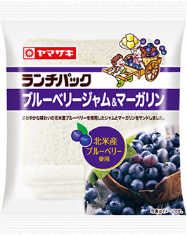 ブルーベリージャム＆マーガリン