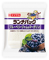 ブルーベリージャム＆マーガリン