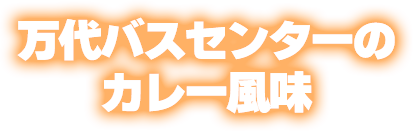 万代バスセンターのカレー風味