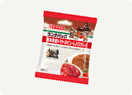 熊本城おもてなし武将隊とコラボした「熊本県産トマトのピューレ入りカレー」