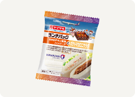 「ＢＢＱチキン風味ハンバーグとポテトマカロニサラダ（ハワイアン航空監修）」