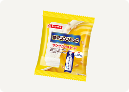 森永おいしい牛乳とコラボした「贅沢ランチパック（ザクザクカスタード）」
