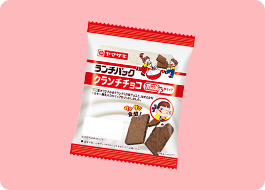 不二家とコラボした「クランチチョコ（ミルキーホイップ）」