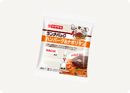 洋食屋「HACHI」監修の「ハンバーグ＆ナポリタン」