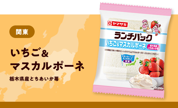 関東 いちご＆マスカルポーネ 栃木県産とちあいか苺