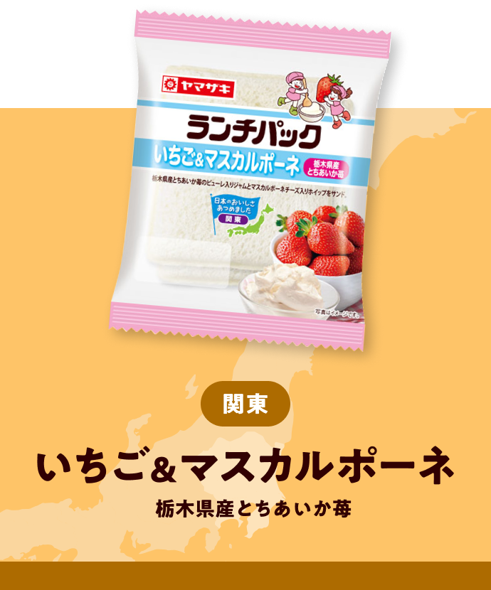 関東 いちご＆マスカルポーネ 栃木県産とちあいか苺