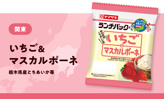 関東 いちご＆マスカルポーネ 栃木県産とちあいか苺