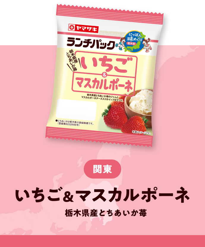 関東 いちご＆マスカルポーネ 栃木県産とちあいか苺