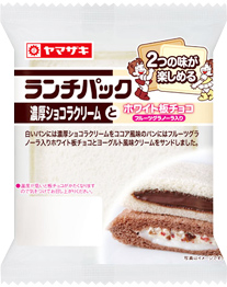 濃厚ショコラクリームとホワイト板チョコ（フルーツグラノーラ入り）