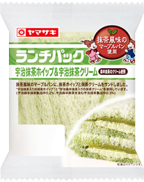 宇治抹茶ホイップ＆宇治抹茶クリ－ム（森半抹茶のクリ－ム使用）