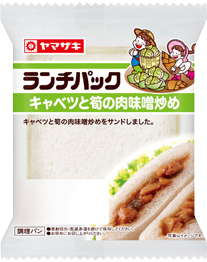 キャベツと筍の肉味噌炒め