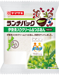 伊勢茶入りクリーム＆つぶあん（もち入り）