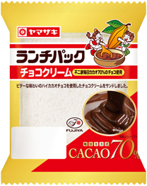 チョコクリーム（不二家毎日カカオ70％のチョコ使用）