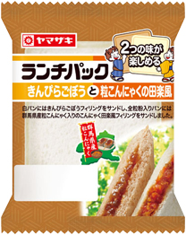 きんぴらごぼうと粒こんにゃくの田楽風