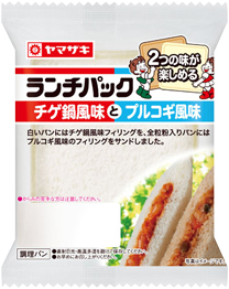 チゲ鍋風味とプルコギ風味