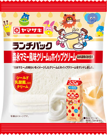 森永マミー風味クリーム＆ホイップクリーム