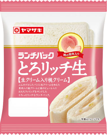 とろリッチ生（生クリーム入り桃クリーム）