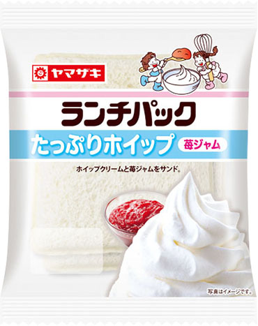 たっぷりホイップ(苺ジャム)