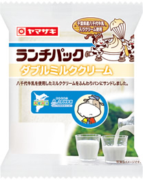 ダブルミルククリーム（千葉県産八千代牛乳入り
クリーム使用）