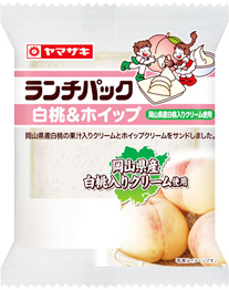 白桃＆ホイップ（岡山県産白桃入りクリーム使用）