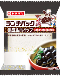 黒豆＆ホイップ（兵庫県産丹波黒豆の蜜漬け使用）