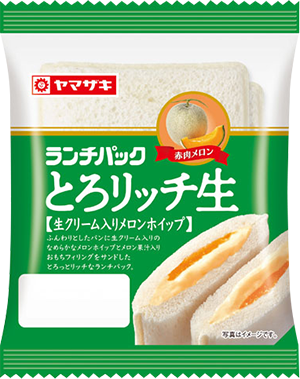 とろリッチ生 生クリーム入りメロンホイップ
