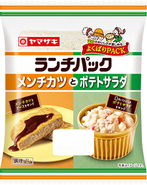 メンチカツとポテトサラダ